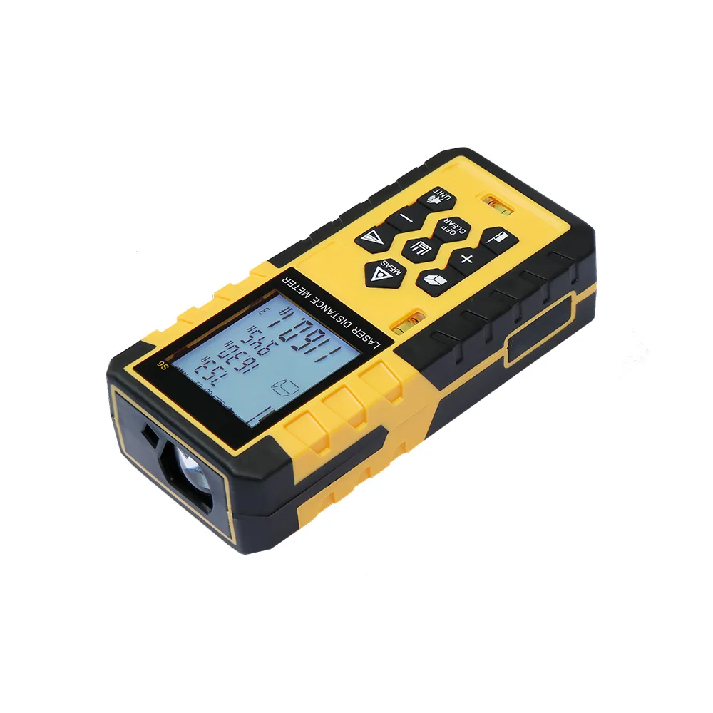 Green Laser Distance Meter Digital Range Finder 100m 80m 60m Rangefinder Lazer Tape Measure Ruler Roulette Measurer Tool