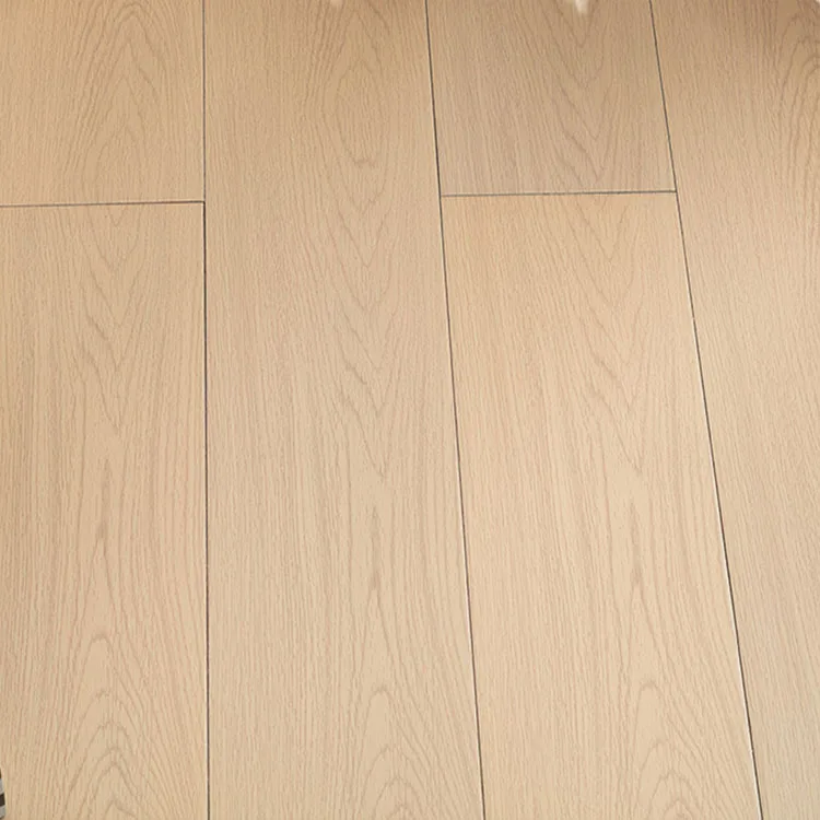 TAP & GO natural color multilayer solid wood parquet flooring particle board production line piso flooring