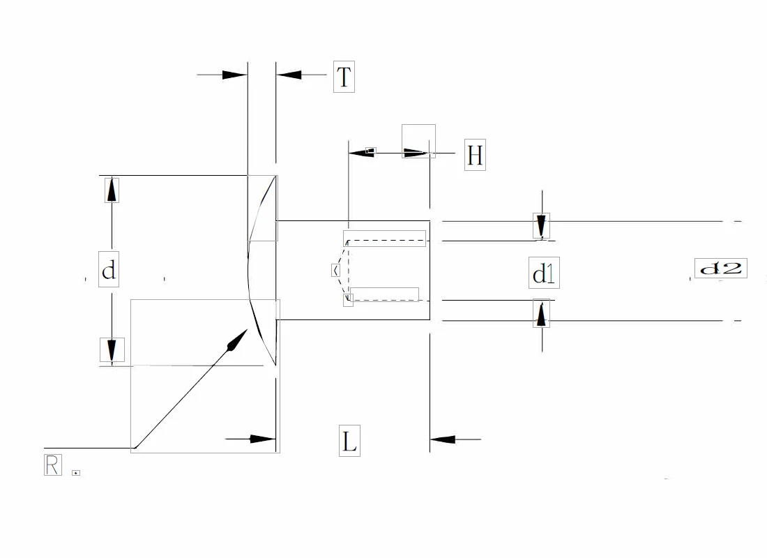 High quality Aluminum Pan head Solid rivets Semi-Tubular Rivet