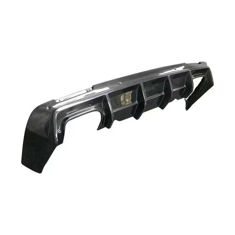 Suitable for Dodge Challenger carbon fiber rear bumper rear diffuser dodge charger carbon fiber spoiler