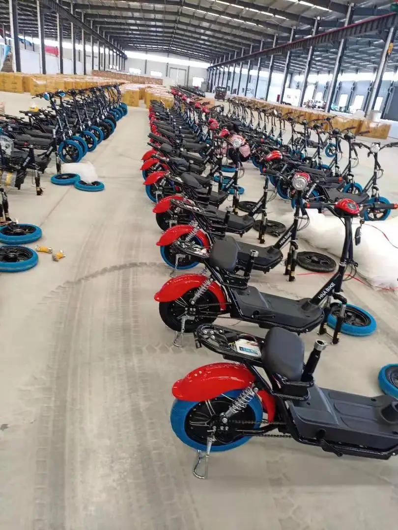 wholesale  Electric Road Bike 60VFront Suspension Mountain Ebike 500W 72v light motor cycle