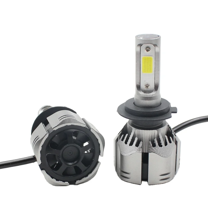 R11 wholesale led headlights H7 50W 12000LM COB led car headlights H11 9005 9006 H1 H3 880 881 5202 car led lights H4 headlights