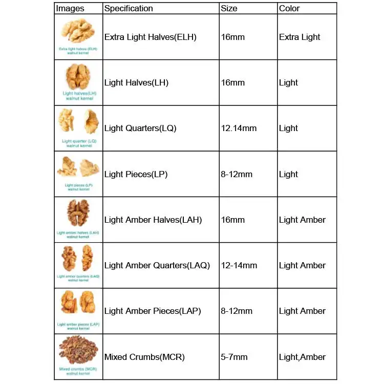 Haccp Certificate Chinese Xinjiang Raw Walnut Kernel Dry Butterflies Kernel Walnut Halves XingFu ceviz ili china suppliers