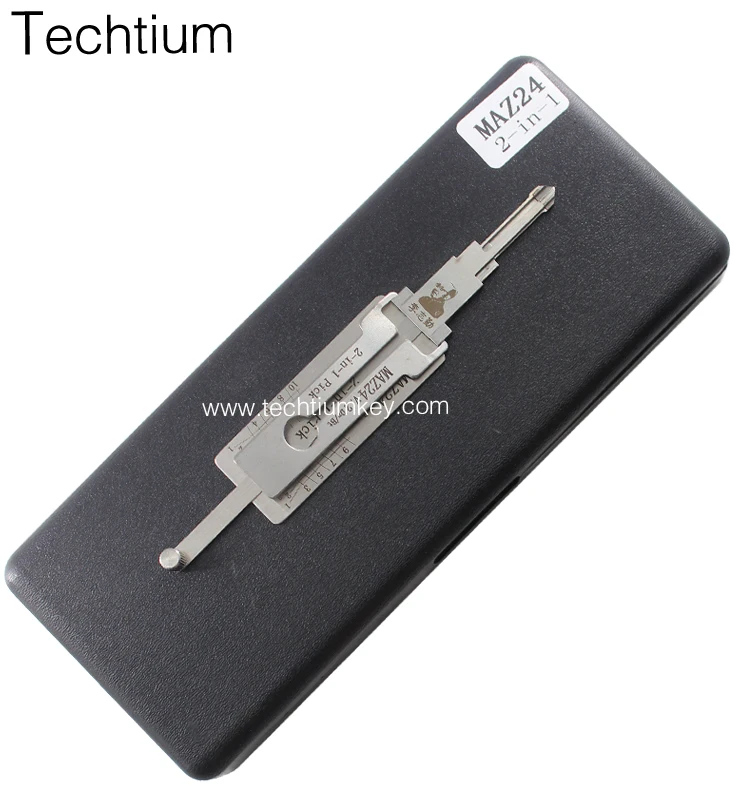 Original Lishi  MAZ24R MAZ24 2 in 1 lock pick and decoder combination tool for Mazda