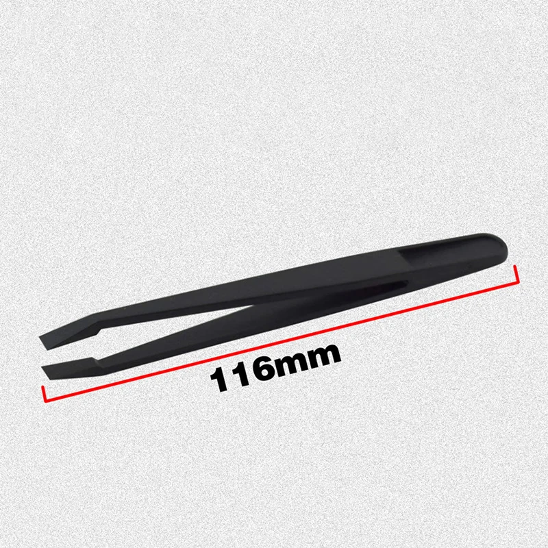 HYSTIC Black Anti-Static Tweezers Industrial Laboratory Furniture Plastic Tweezers