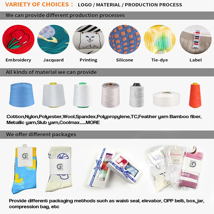 OEM Design Your Own Brand Socks Logo Custom High Quality Men Cotton White Crew Socks Custom Sports Calcetines