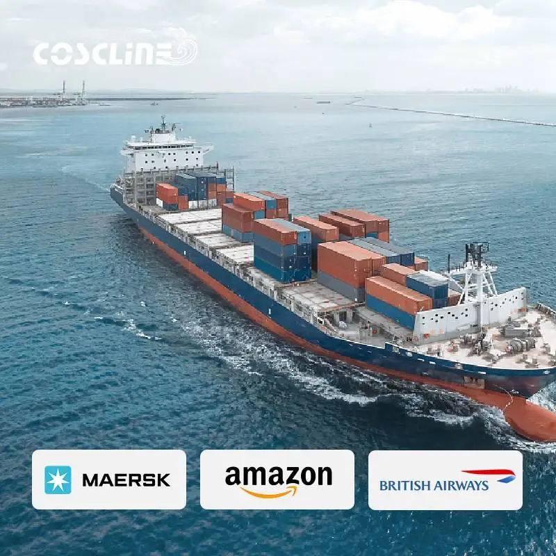 Coscline Forward freight Shipping Agents to FBA to Europe Germany France logistics chain