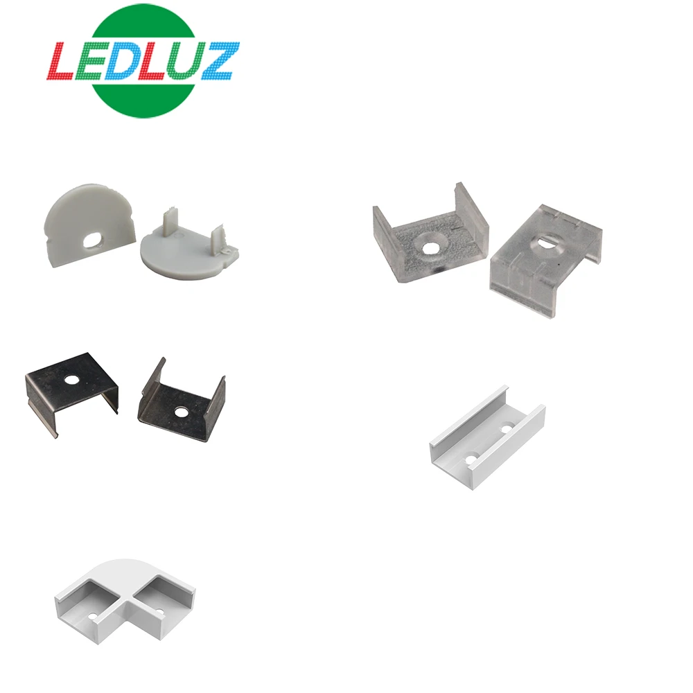 Светодиодный алюминиевый профиль с 60 градусов объектив Встраиваемый светодиодный профиль для светодиодные фонари