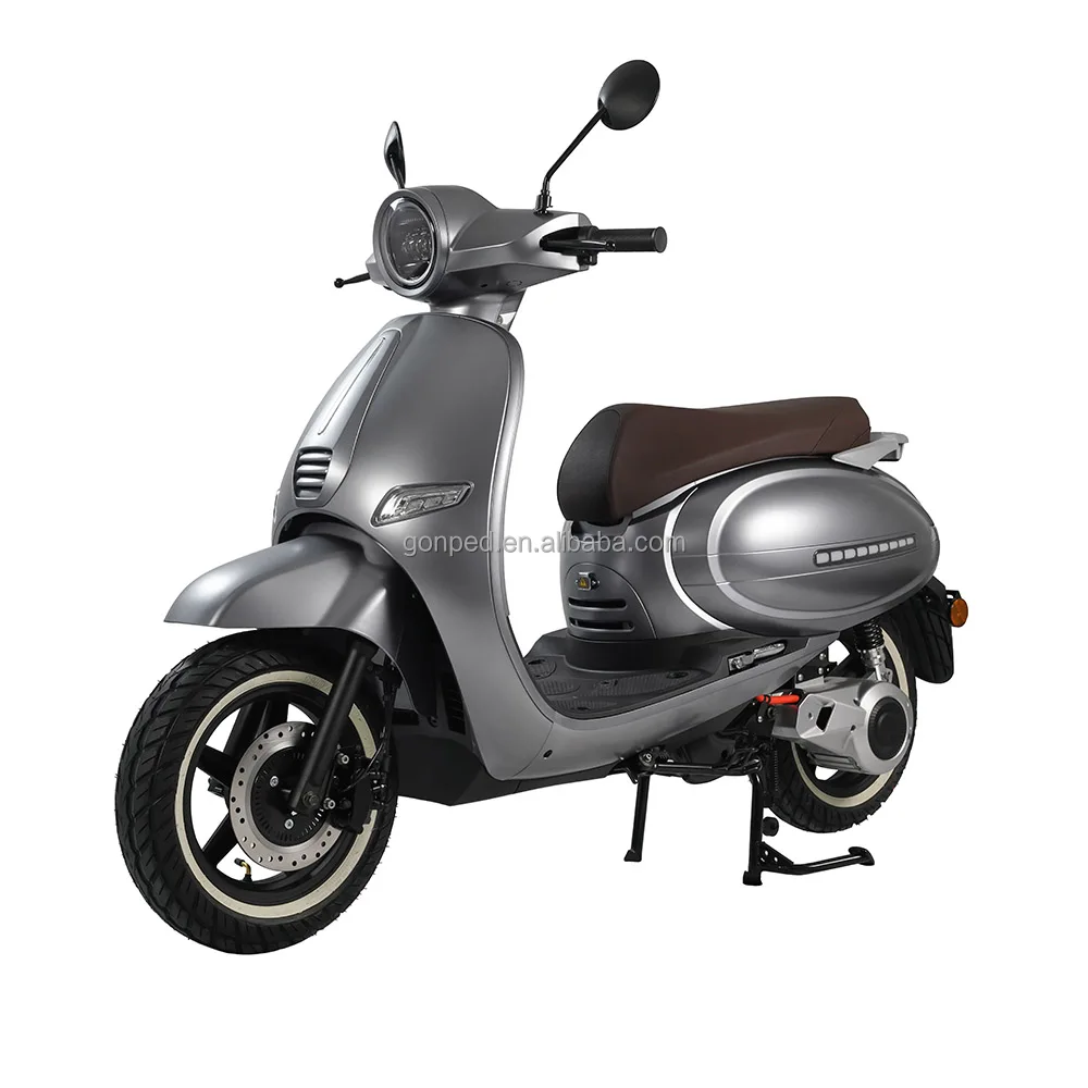 High Power Long Range Fine Grinding Disc Brake Moped For Adults Electric Sport Motorbikes