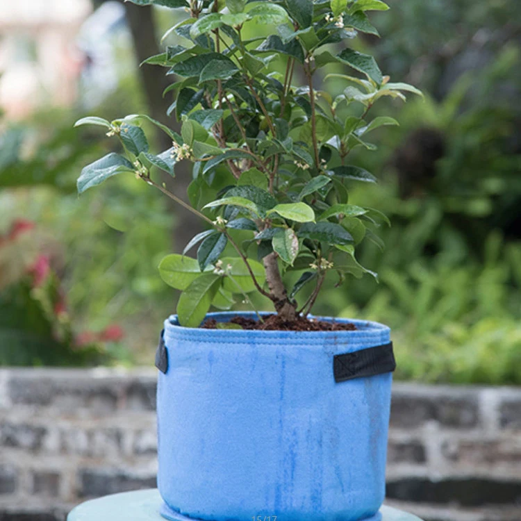 Outdoor Garden Handle 2 3 5 10 Gallon Thicken Vegetable Flowers Plant Grow Bags Nursery Pots