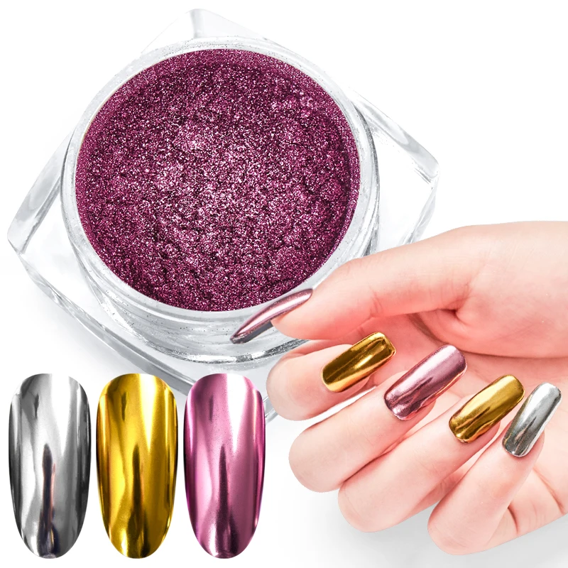 Cosmetic grade nail pigments holographic powder loose holographic glitter pigment