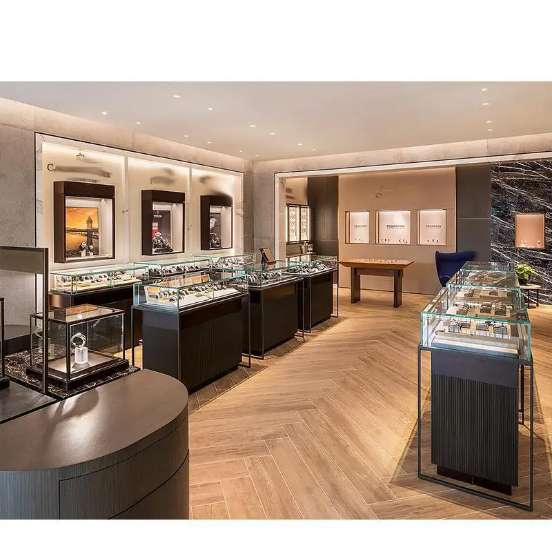 Hot Modern Pandora Shop Fittings Decoration Watch Jewelry Display Most Professional Watch Store Display Cabinet Furniture
