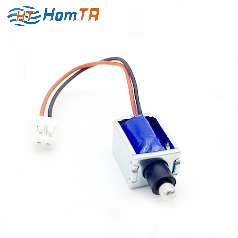 HomTR DC12V open frame push pull solenoid HTO-0415L