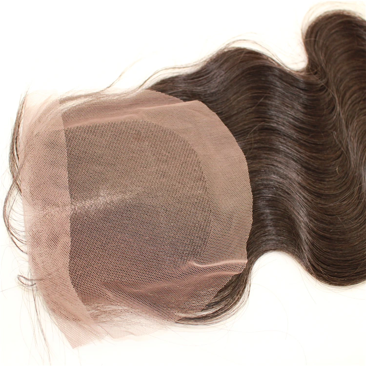 Real human hair closure brazilian weave, 100% Virgin Remy Human Hair 4x4 HD Silk Base Lace Closure