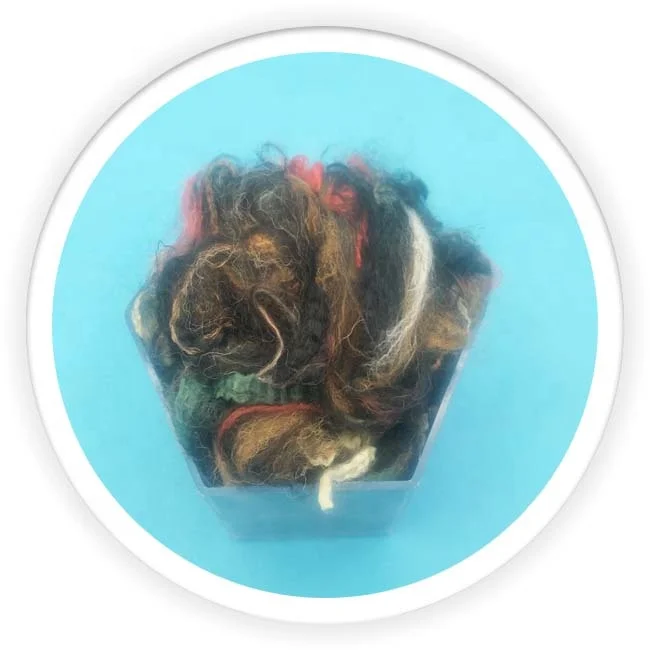 cheap polyester waste fiber for needle punched from fiber manufacture