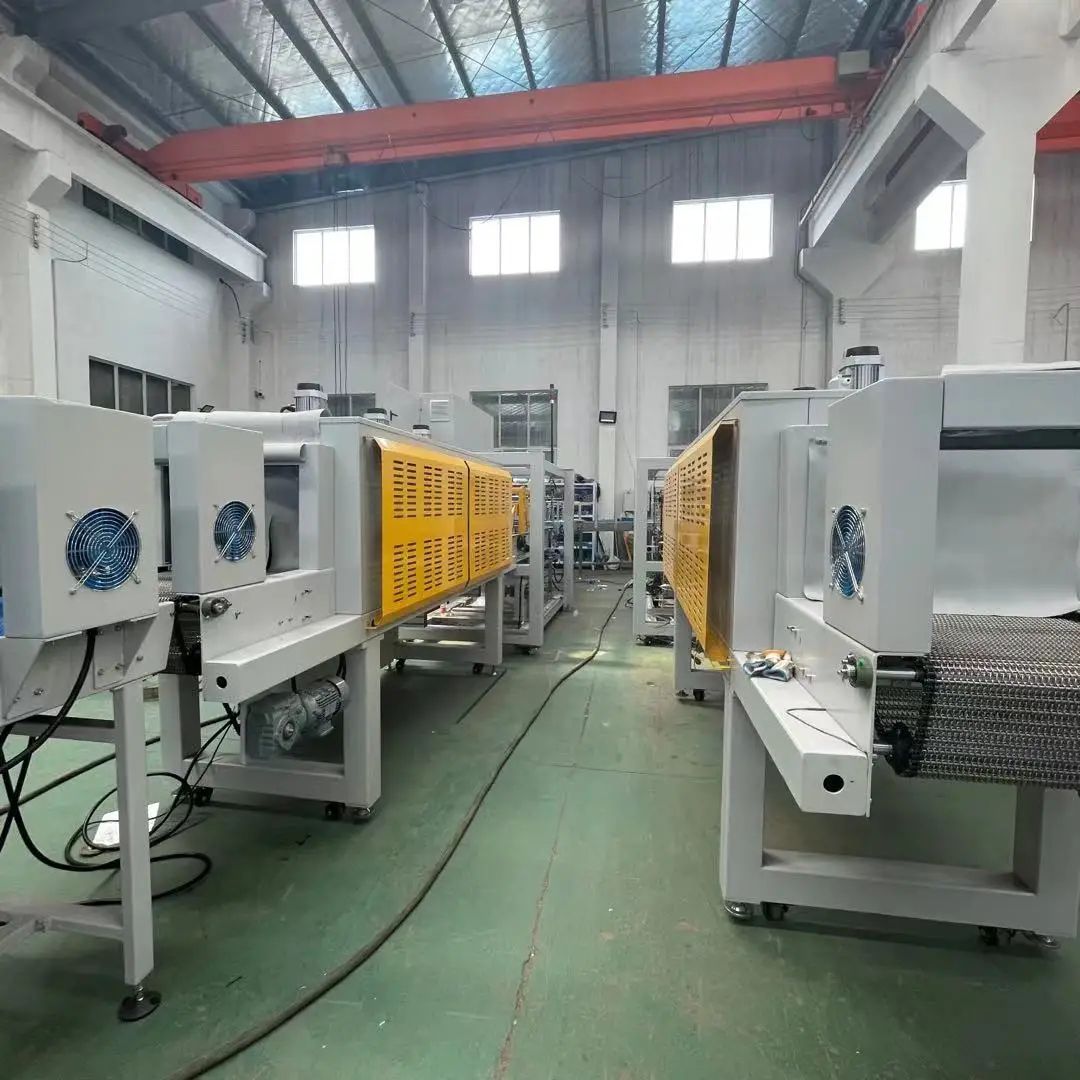 Best Equipment In Produce Line Give You Happy Reply One Piece Color Film Wrapping Machine