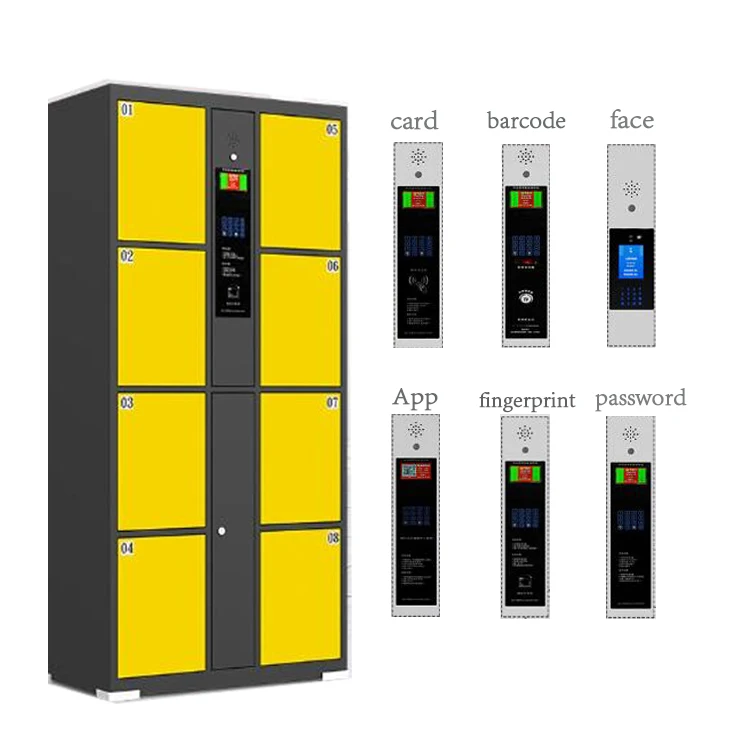 Public Usage Locker Intelligent Locker With System Smart Digital Smart Storage Locker