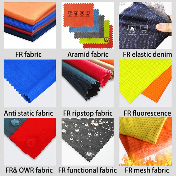 DROTEX THPC Cotton Fire Retardant Fabric for FR Workwear