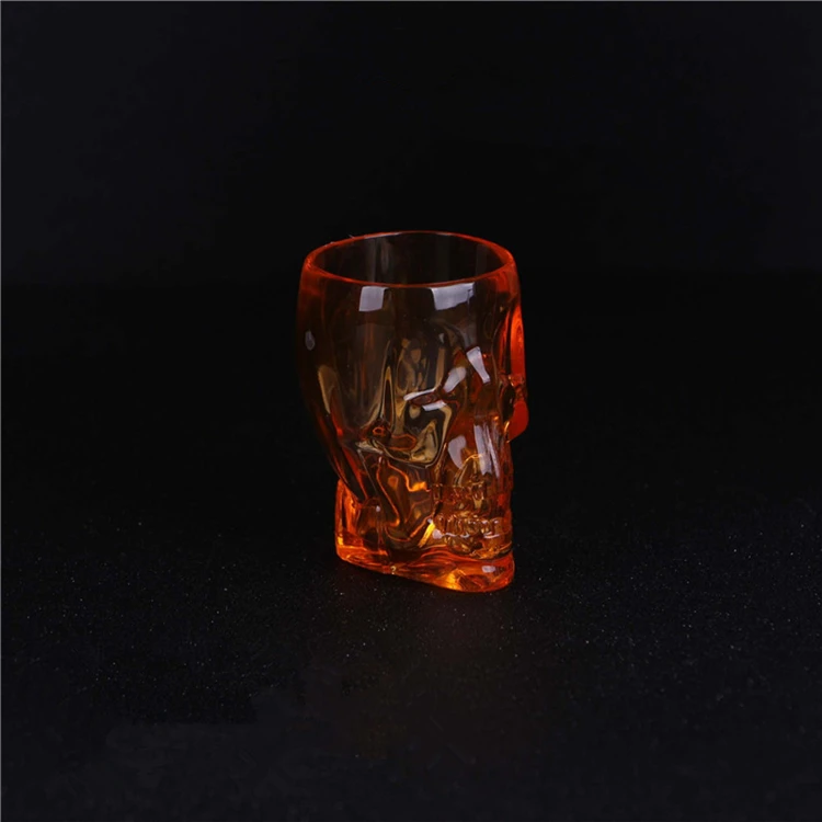 wholesale jager bomb liquor california tequila skulls custom plastic sublimation shot glasses cups