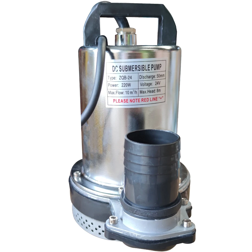 12V 24V 48V ZQB DC Portable Mini Solar Pumps Small Submersible Water pump irrigation
