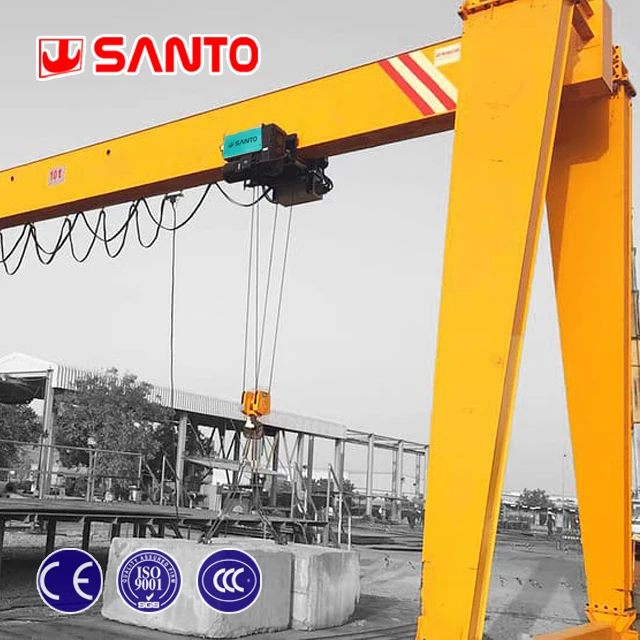 High Quality Electric Motor Drive Gantry Crane 30 Ton