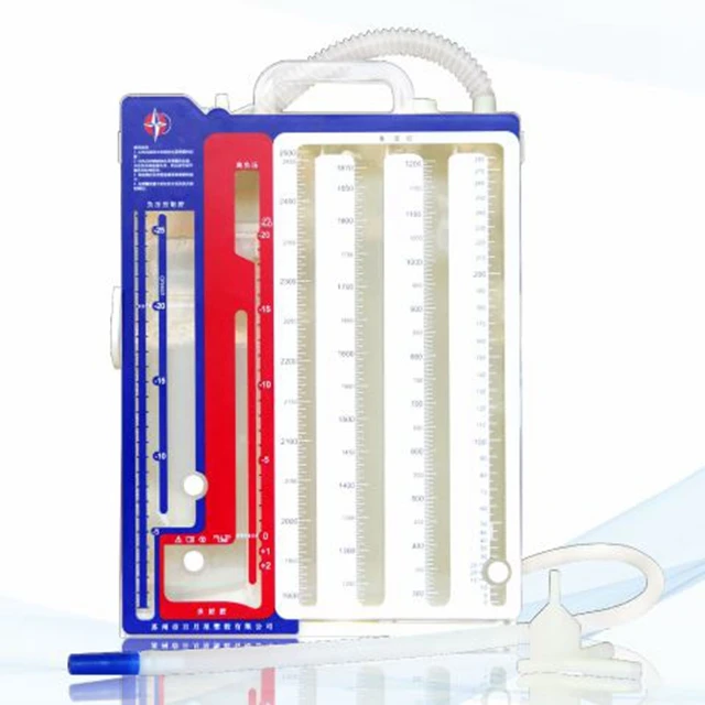 CE certified medical and surgical 2500ml chest drainage bottle