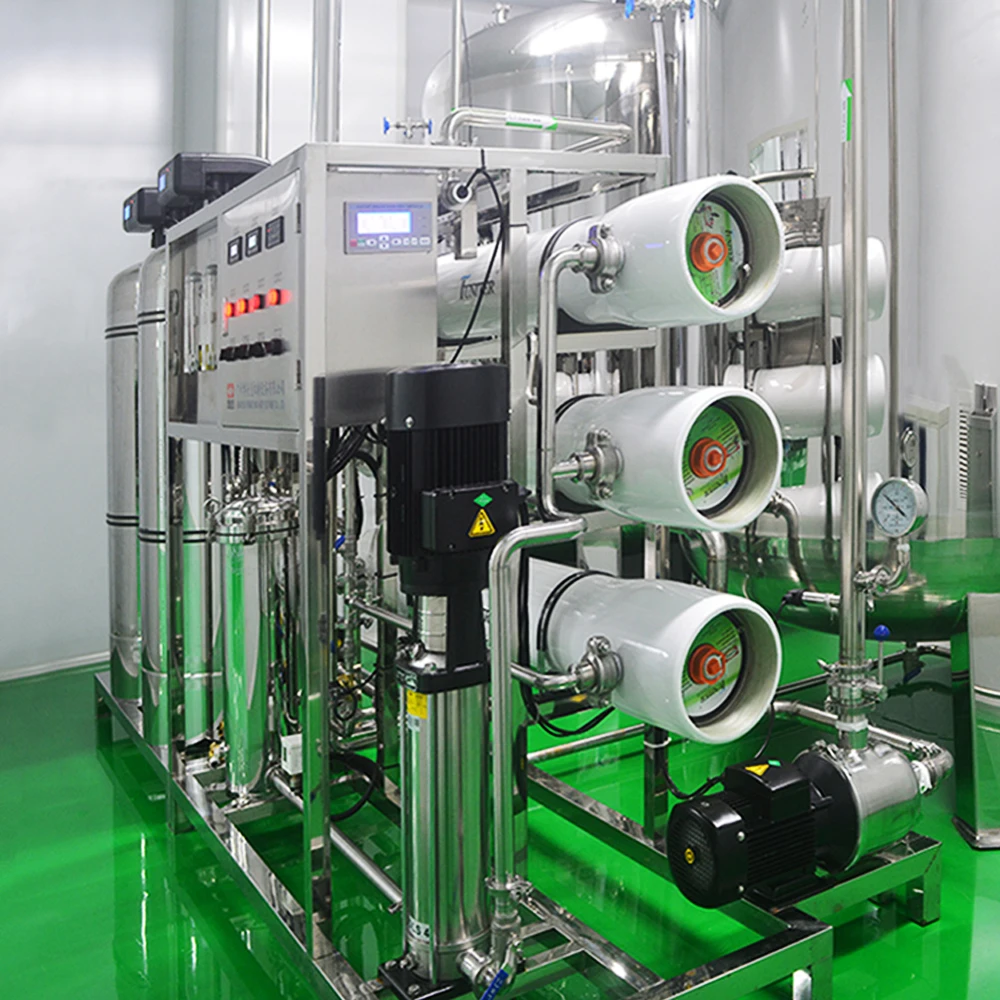 RO-5000L Cosmetic Dual Stage Mineral High Quality Stainless Steel Push Button Control Purified Water Treatment Device