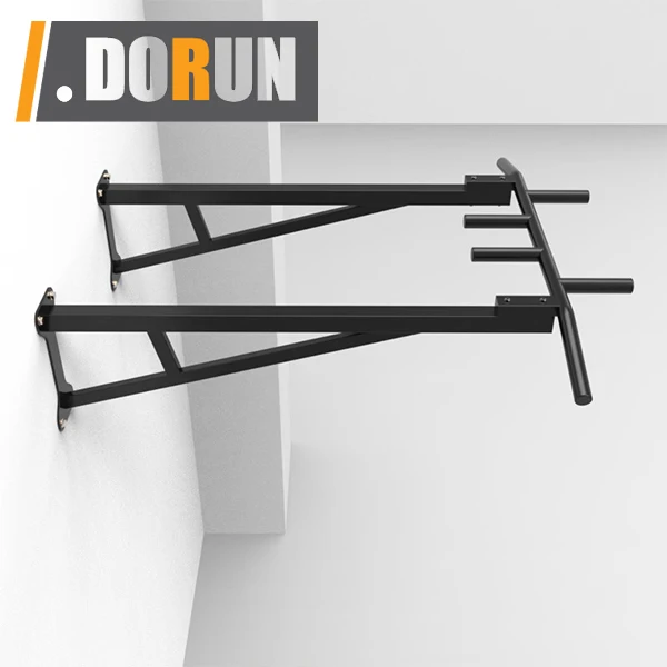 Heavy Duty Wall Mounted Pull Up Bar for Cross Training Chin Up Bar/Pull Up Bar Multi Grip Wall Mount with ball grip position
