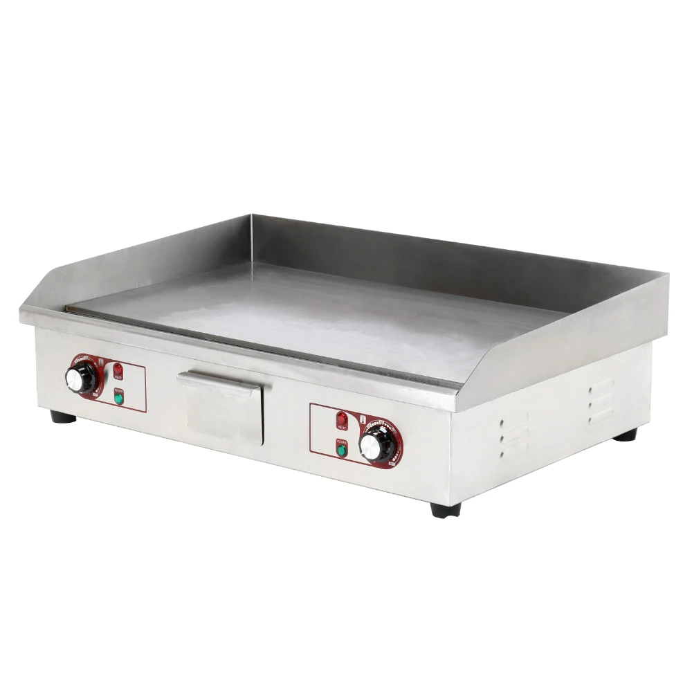 Stainless Steel Kitchen Grill BBQ Burger Fryer Wholesale Countertop Griddle Electric