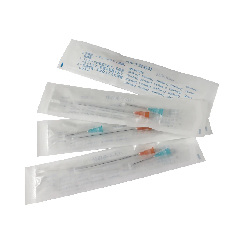 cannular for syringe needle 27Gx38  Microcannula Injections Flexible Micro (1600286829120)