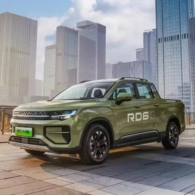 2024 geely radar rd6 electric pickup truck 4x4 pure electric pickup car new energy vehicles with automatic transmission