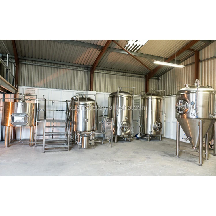 KUNBO 1000L Beer Brewing Equipment, Jacketed Conical Fermenter, Craft Brewery