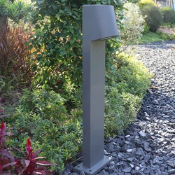 60CM downward lighting sand black warm white led garden bollard lawn light