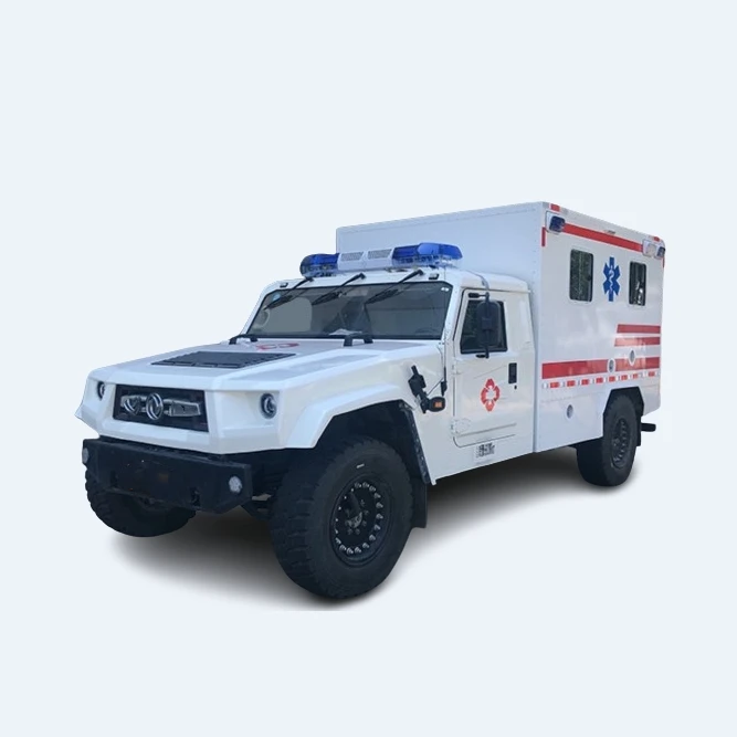 2024 Новое поступление 4wd дизельный двигатель cummins 195 л.с. медицинский автомобиль скорой помощи