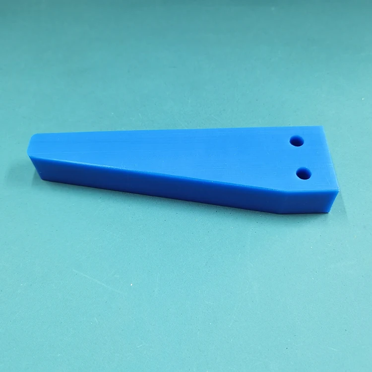 Transmission pipeline equipment blue backing plate special engineering plastics nylon sheet material