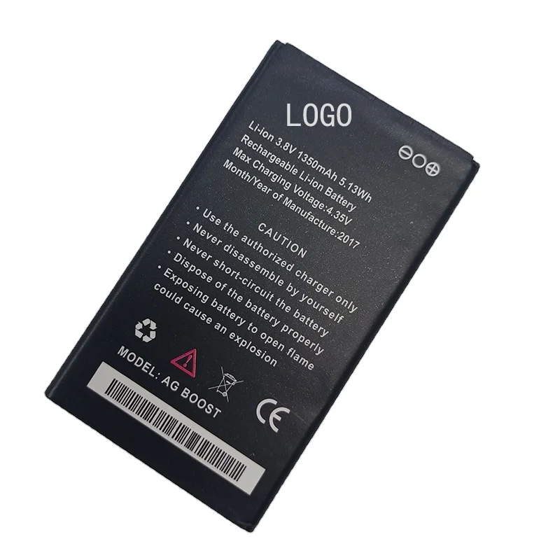 wholesale low price 3.8V 1350 mah rechargeable lithium ion cellphone smart phone batteries for AG mobile BOOST