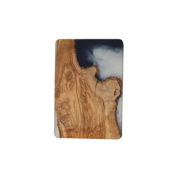 New Design Resin Epoxy Cutting Cheese Boards Olive Wood Chopping Board Wholesale for Kitchen Best Gift
