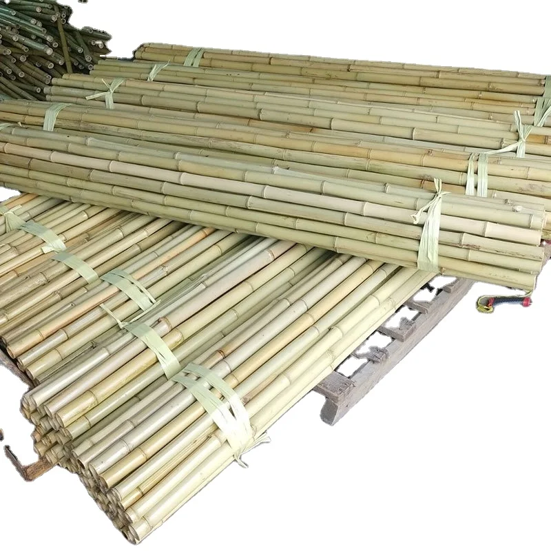Fd-wholesale Agriculture Bamboo Sticks Raw Bambou Poles For Nursery Planting/custom Bamboo Timber Material
