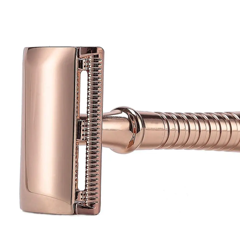 
Baili double edge safety razor metal shaver eco friendly wet shaver for women luxury gift set OEM 