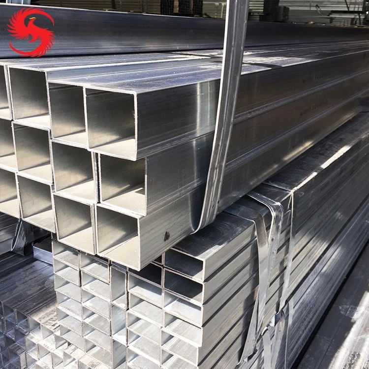High Quality Galvanized Steel Square Tubing Square Distance Pipe of Plate Type