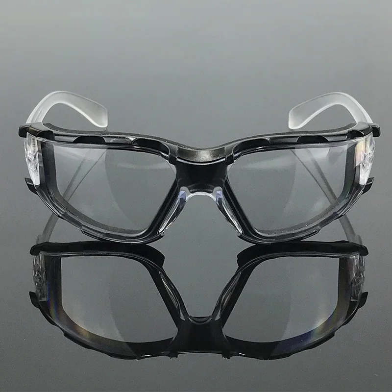 ANT5PPE Industrial Safety Glasses EN 166 Standard Chemical Protection Goggles Soft Nose Pad Anti-fog Polycarbonate Working
