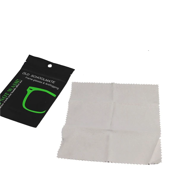 Анти-туман для протирки очков и телефона изготовленный на заказ для очистки очков из микрофибры