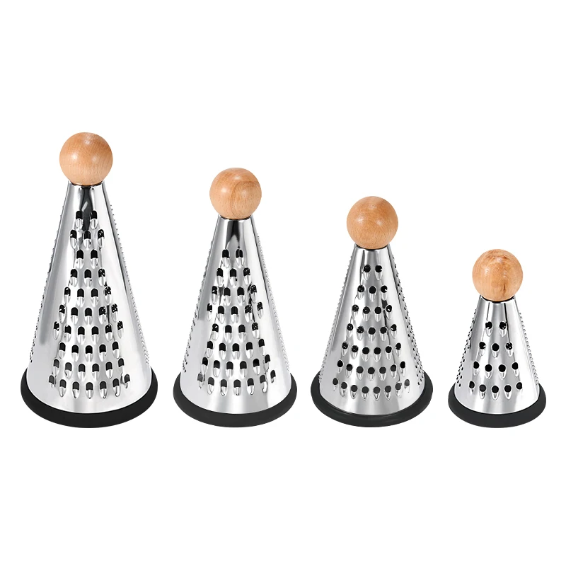 Conical Grater Stainless Steel Manual Grater Potato Carrot Cheese Lemon Grater