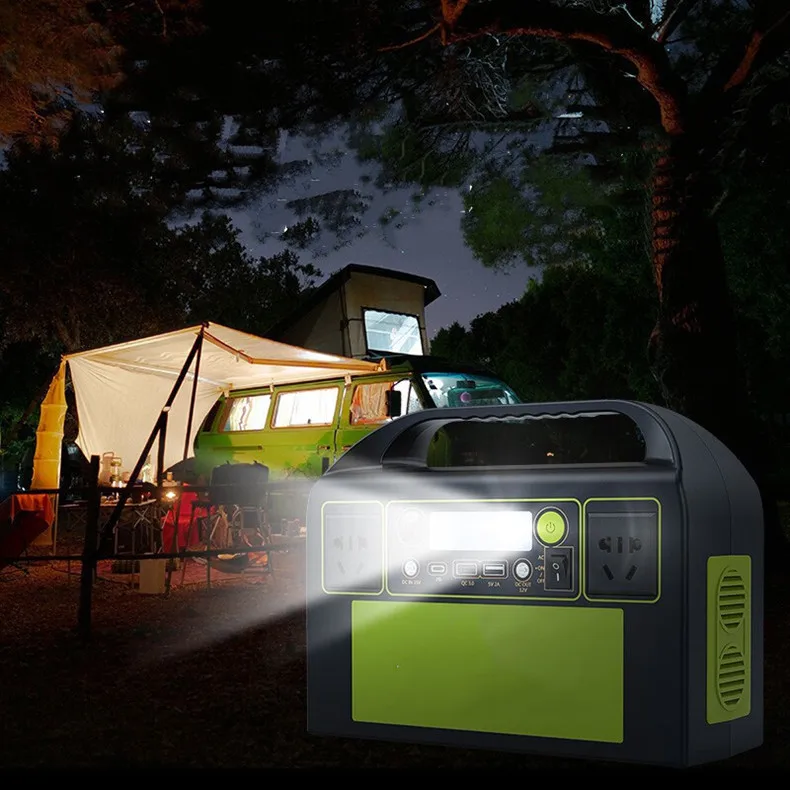 300w 300wh Outdoor Portable Power Station 110v 220v Usb Output High Capacity Energy Storage Power Supply