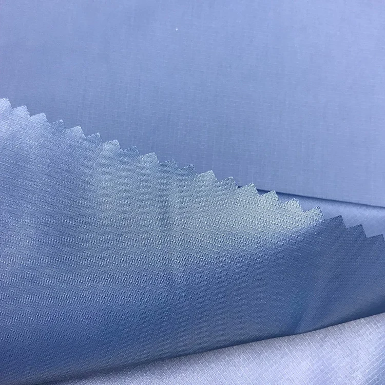 Recycled Nylon 30D * 30D 350T Waterproof Fabric for Jacket Clothing