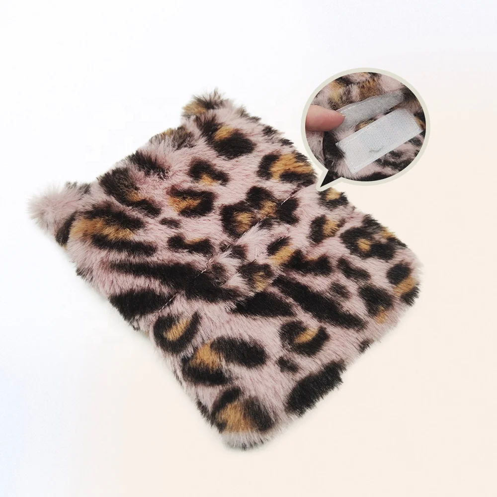 Plush tiger rice heating pack for kids using in winter