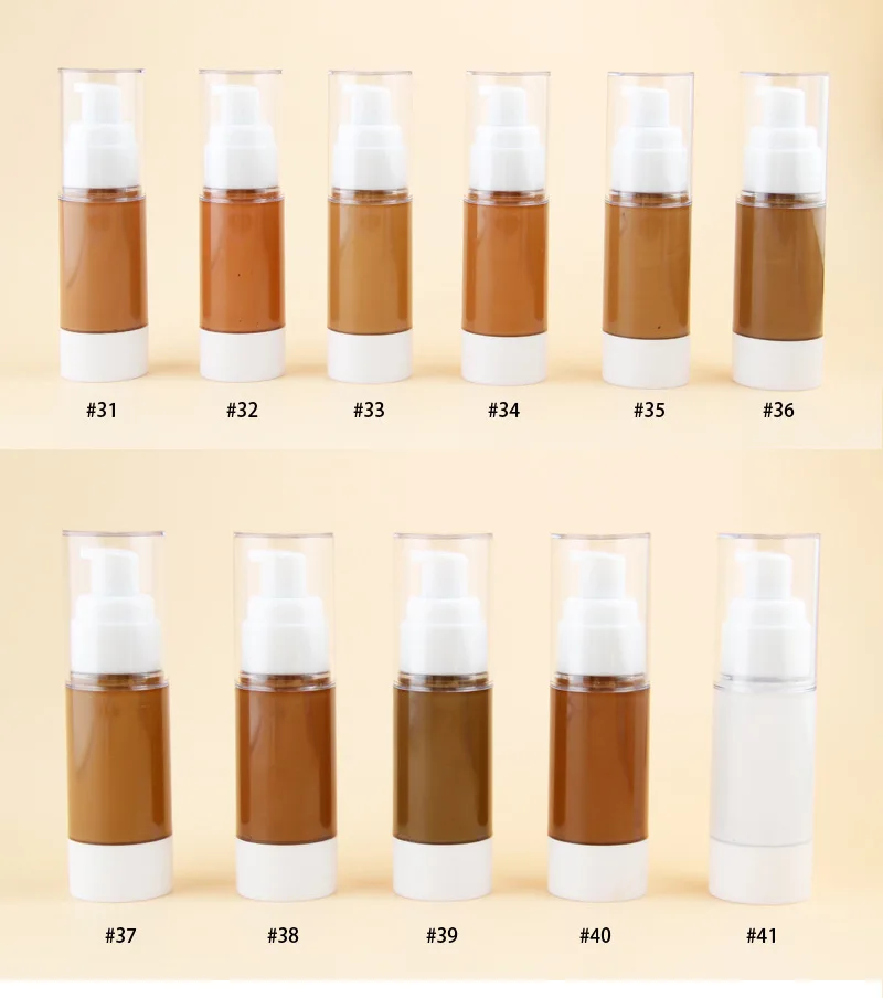New Design 41 Colors Wholesale Bulk Soft Matte Korean Cushion Make Up Foundation Super Stay 24 Full Coverage Foundation