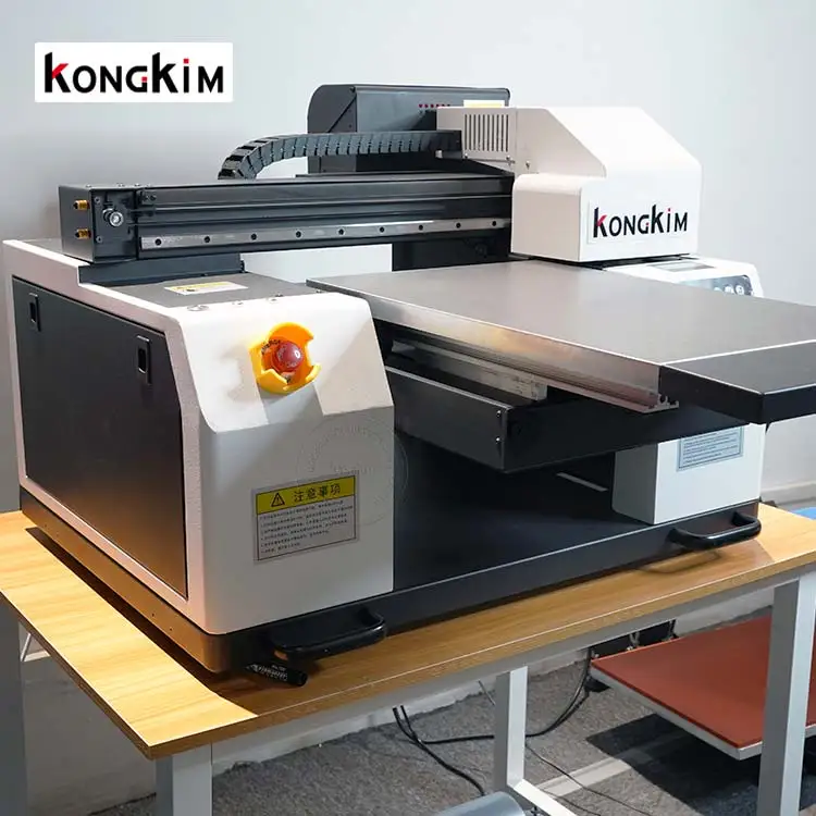 Digital A1 Inkjet Large Format UV Printers Varnish 3D Pen Bottle Mug Acrylic Glass Metal Phone Case Printing Machine