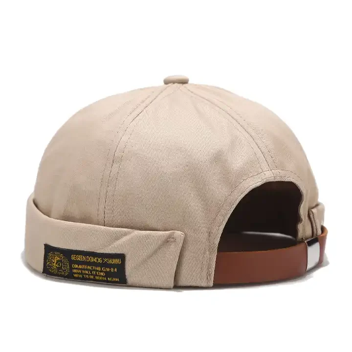 High Quality Custom Embroidery Logo Bucket Hat with custom Logo Melon Skin Baseball Hat