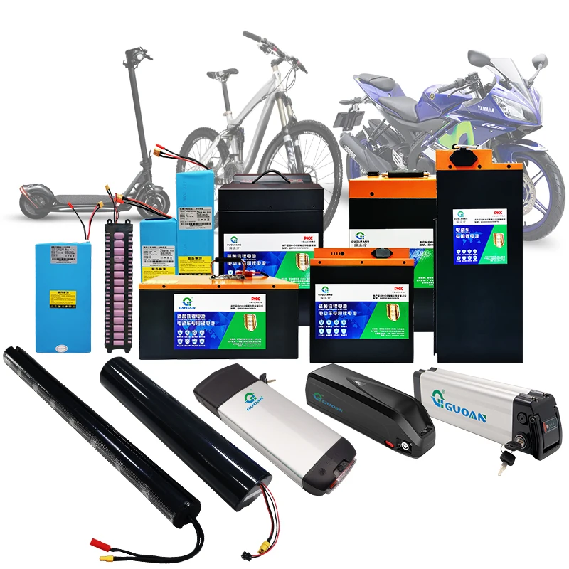 48V 60V 72V 96V 10ah 12ah 20ah 40ah 50ah 60ah 70ah 80ah 100ah LiFePO4 Lithium Motorcycle Ebike Bicycle Electric Scooter Battery